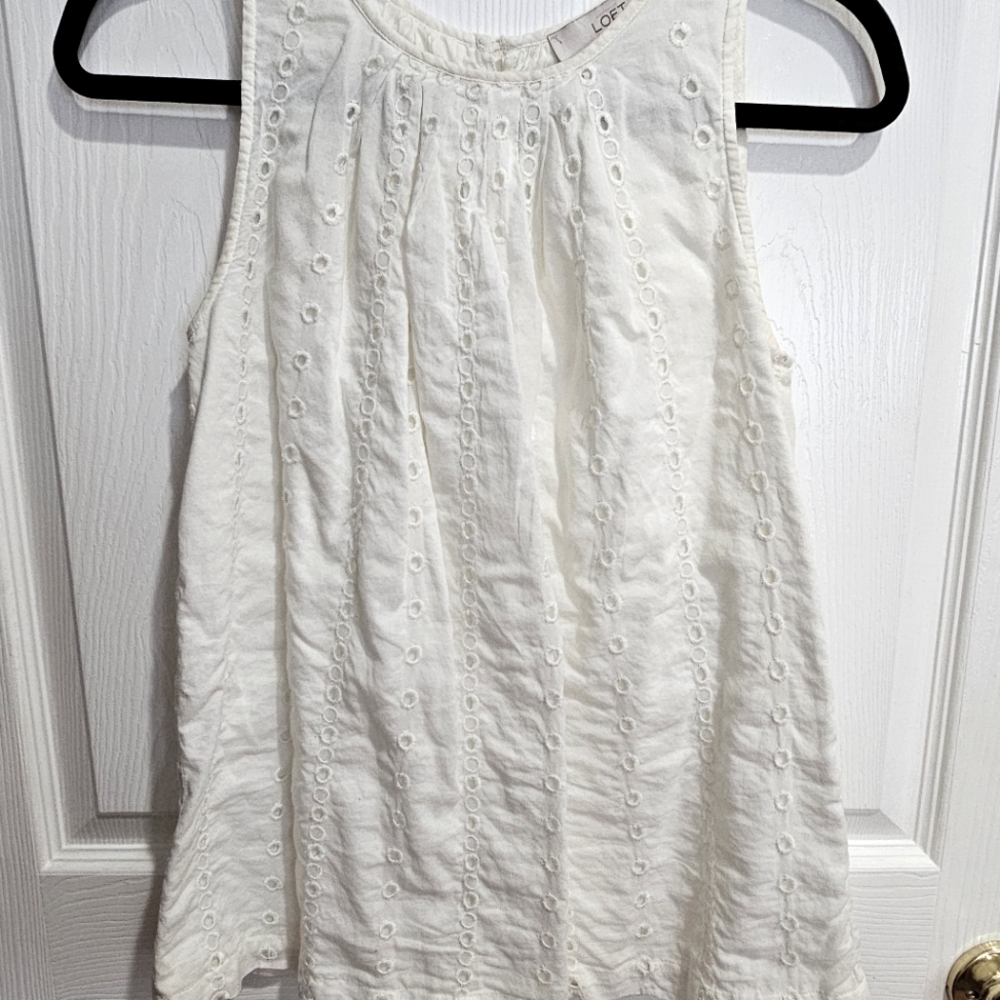 LOFT Linen Tank top